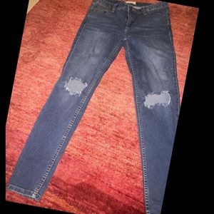 FREE PEOPLE cute straight legged jeans